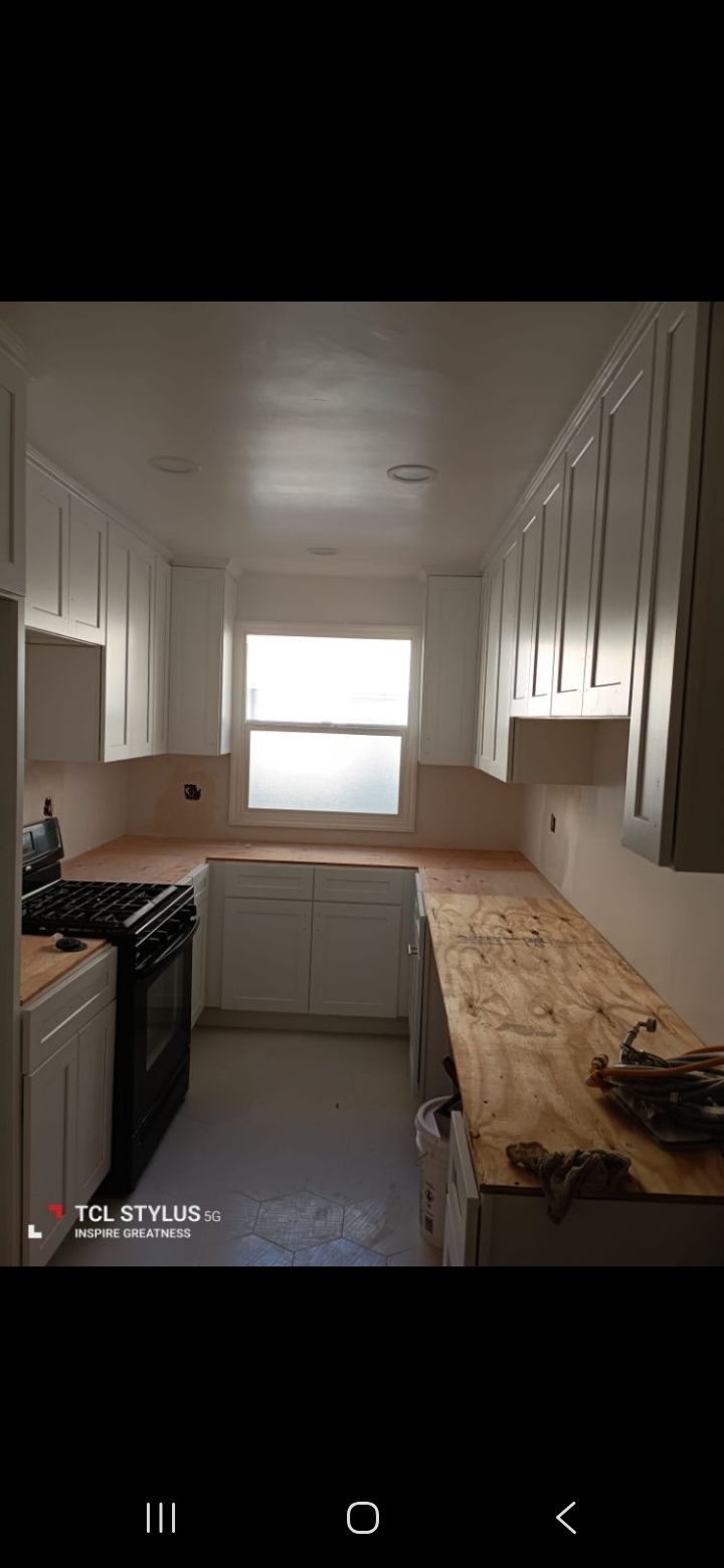 Kitchen before the remodel