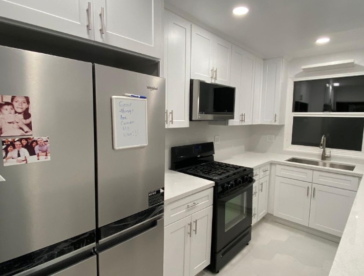 Kitchen after the remodel