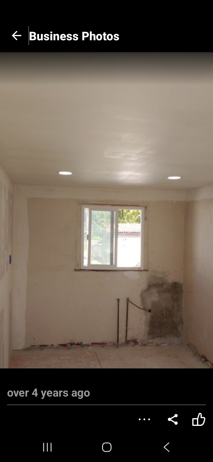 Room before completion